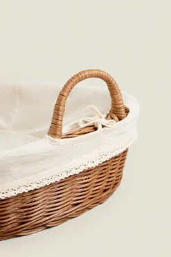 CESTO PARA TROCADOR RATÃ-ZARA Best Sale