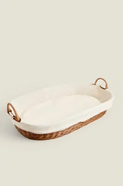 CESTO PARA TROCADOR RATÃ-ZARA Best Sale
