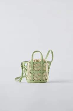 CESTO RENDILHADO-ZARA Outlet