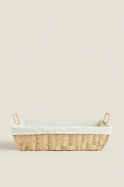 ZARA Lavandarias / Limpeza|Lavandarias / Limpeza^CESTO ROUPA ENGOMADA TECIDO INTERIOR Bege-claro