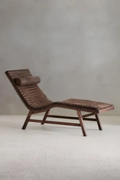 ZARA Móveis|Móveis^CHAISE LONGUE 01 Castanho-escuro