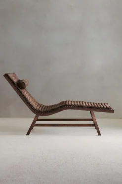 ZARA Móveis|Móveis^CHAISE LONGUE 01 Castanho-escuro