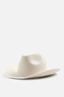 ZARA Acessórios^CHAPÉU DE ESTILO COWBOY Cru