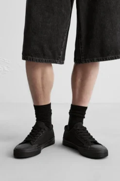 ZARA Desportivos|Sapatos^CHINELO DE TECIDO Preto