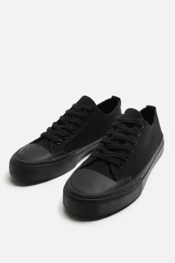 ZARA Desportivos|Sapatos^CHINELO DE TECIDO Preto