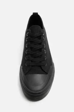 ZARA Desportivos|Sapatos^CHINELO DE TECIDO Preto