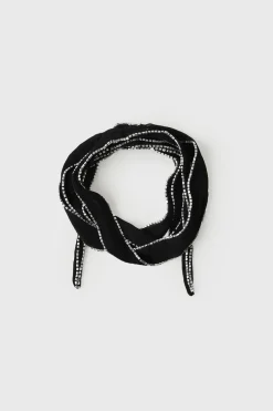 COLAR LENÇO COM MISSANGAS Z3D-ZARA New