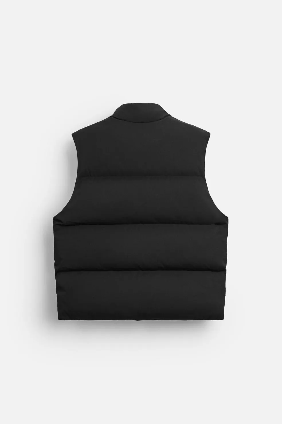 ZARA Blusões|Casacos De Pluma^COLETE ACOLCHOADO Preto