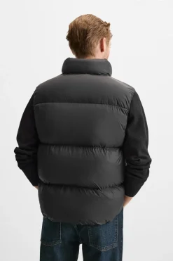 ZARA Vestuário De Inverno|Blusões^COLETE ACOLCHOADO Preto