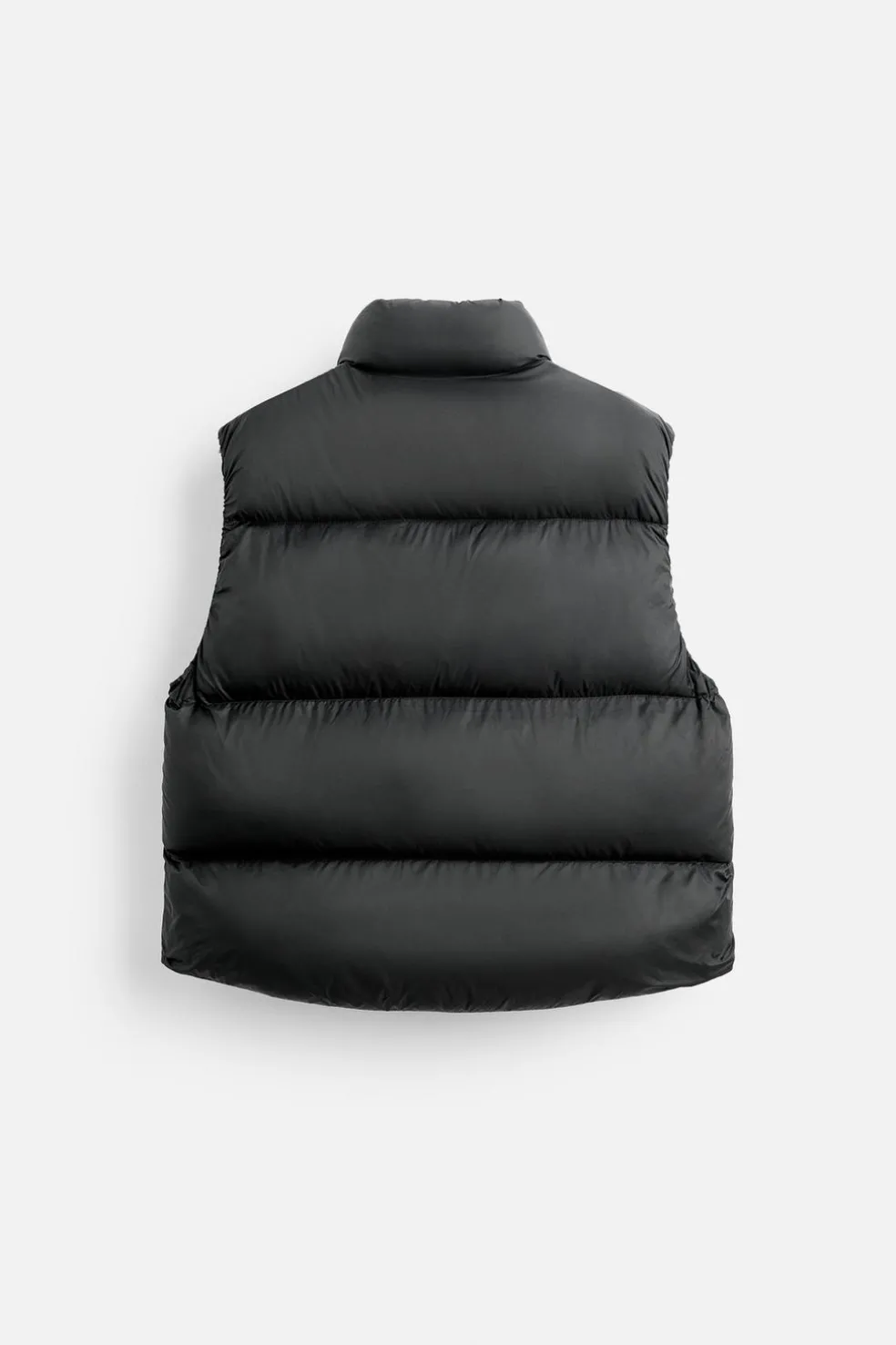 ZARA Vestuário De Inverno|Blusões^COLETE ACOLCHOADO Preto