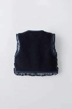 COLETE ACOLCHOADO EM GANGA-ZARA Discount