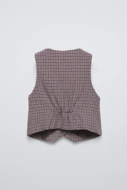COLETE AOS QUADRADOS-ZARA Clearance