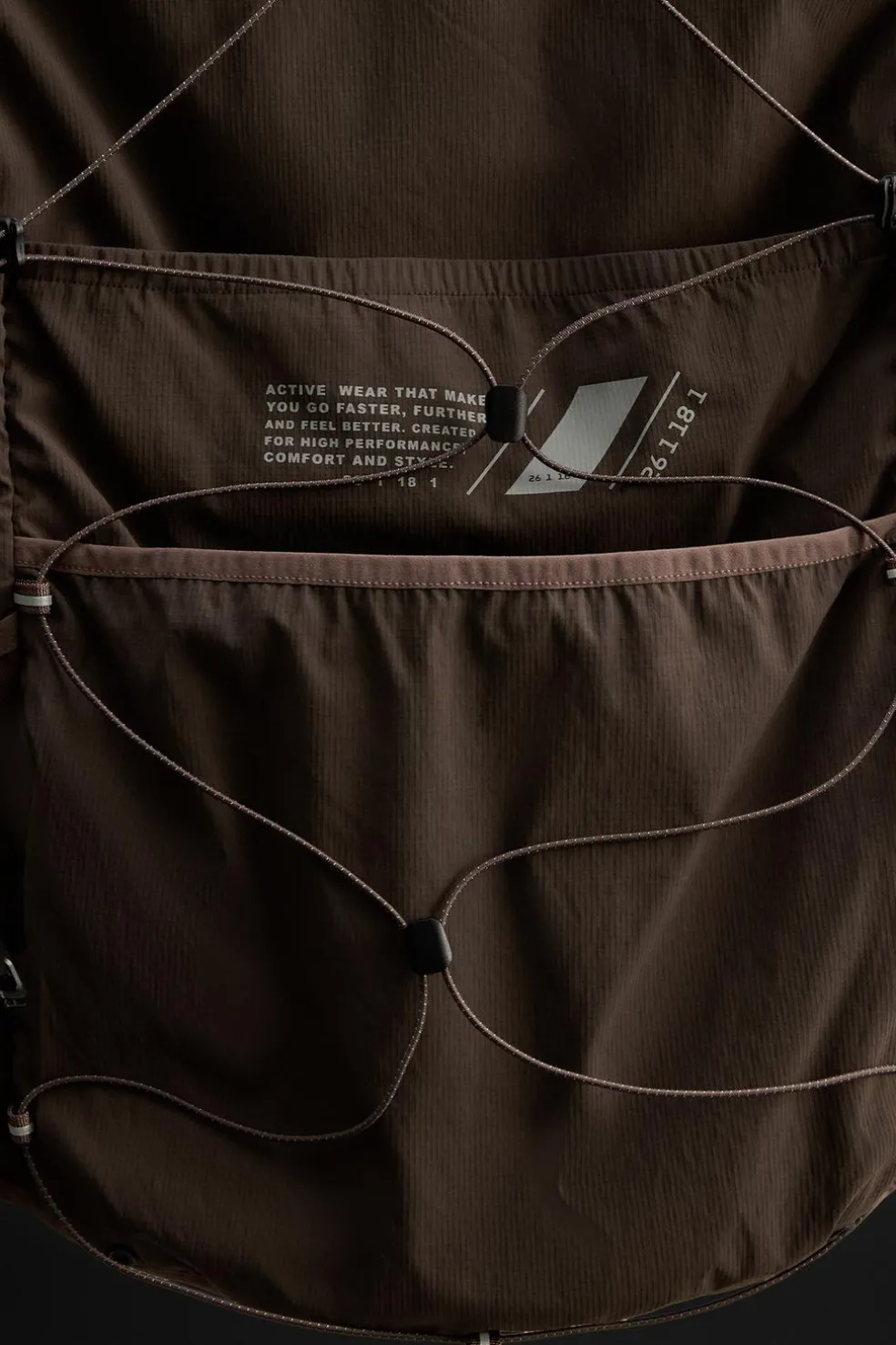 ZARA Coletes^COLETE BOLSOS UTILITY Grená-claro