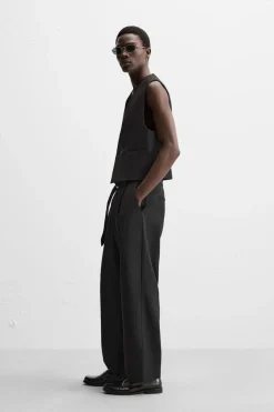 ZARA Coletes|Blazers^COLETE DE VESTIR BOXY FIT Preto