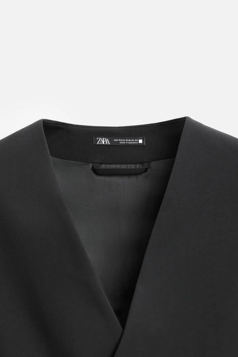 ZARA Coletes|Blazers^COLETE DE VESTIR BOXY FIT Preto