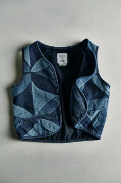 COLETE DENIM ESTAMPADO GEOMÉTRICO - SEA NY-ZARA Shop