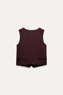 ZARA Blazers / Coletes^COLETE JUSTO Bordeaux