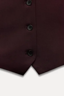 ZARA Blazers / Coletes^COLETE JUSTO Bordeaux