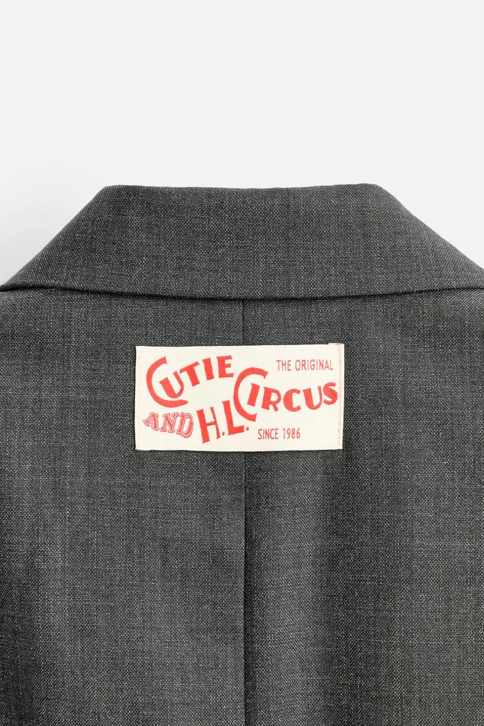 ZARA Coletes^COLETE LOOSE FIT X HARRY LAMBERT Cinzento