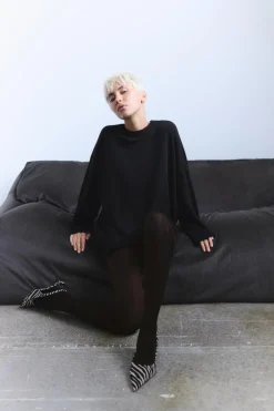 ZARA Acessórios / Bijuteria|Lingerie^COLLANTS COM ESTAMPADO TIE DYE 90 DEN Beringela