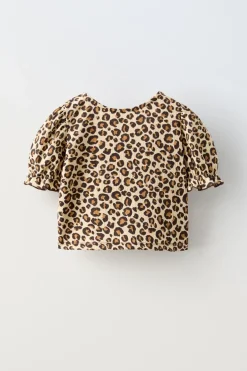 CONJUNTO CREPE ANIMAL PRINT-ZARA Hot