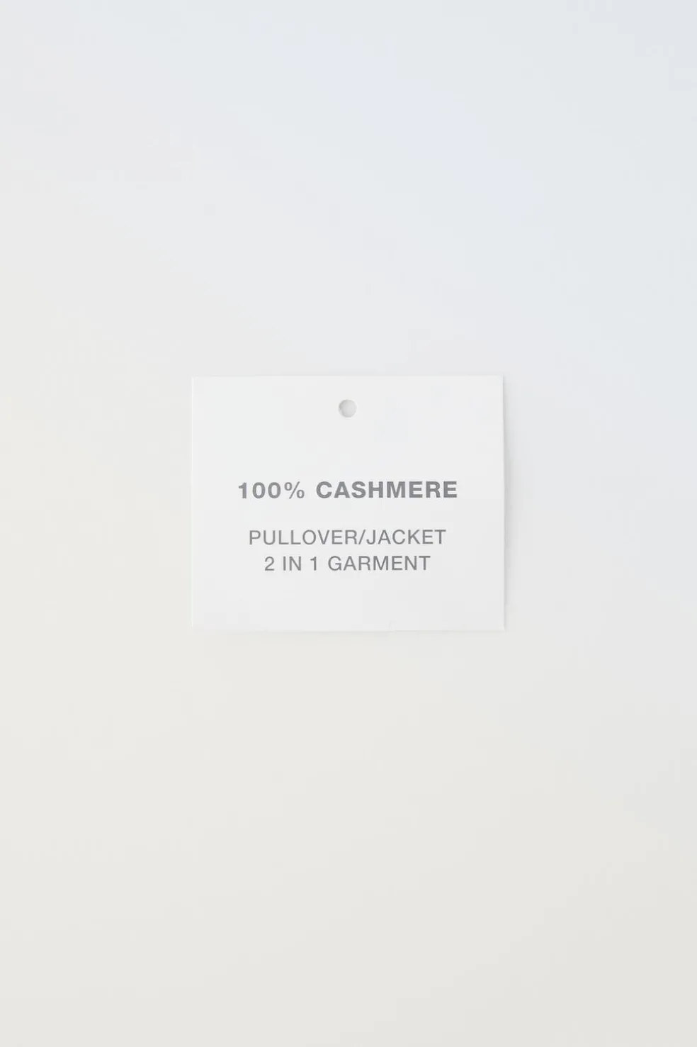 CONJUNTO DE CAMISOLA E CASACO 2 EM 1 E CALÇAS 100% CAXEMIRA-ZARA Fashion