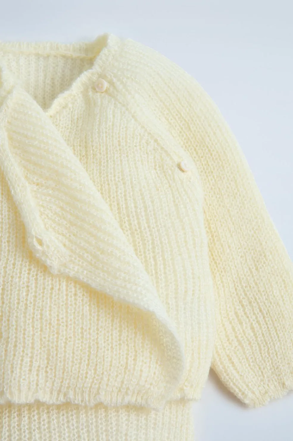 CONJUNTO DE JERSEY E POLAINA COM LÃ ALPACA-ZARA Outlet