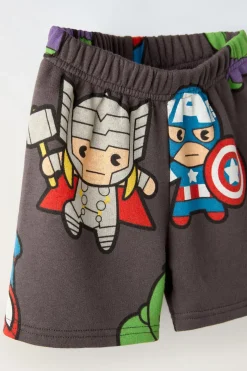 CONJUNTO DE JOGGING T-SHIRT E CALÇÕES BERMUDA AVENGERS © MARVEL-ZARA Hot