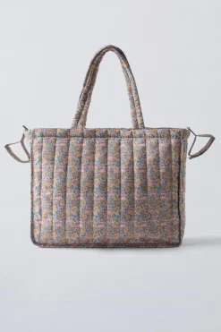 CONJUNTO DE MALA DE MATERNIDADE COM FLORES-ZARA Clearance