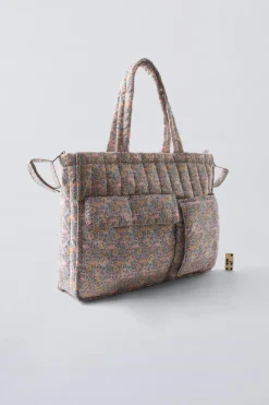 CONJUNTO DE MALA DE MATERNIDADE COM FLORES-ZARA Clearance