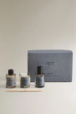 ZARA Fragrâncias Para Casa|Fragrâncias Para Casa^CONJUNTO DE PRESENTE BLACK VANILLA (CONJUNTO DE 3) Preto