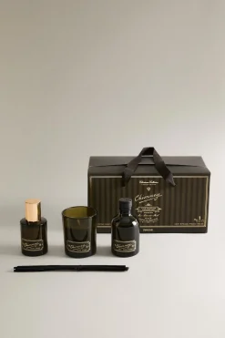 ZARA Fragrâncias Para Casa|Fragrâncias Para Casa^CONJUNTO DE PRESENTE CHIMNEY (CONJUNTO DE 3) Verde