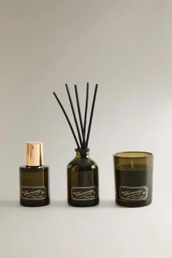 ZARA Fragrâncias Para Casa|Fragrâncias Para Casa^CONJUNTO DE PRESENTE CHIMNEY (CONJUNTO DE 3) Verde