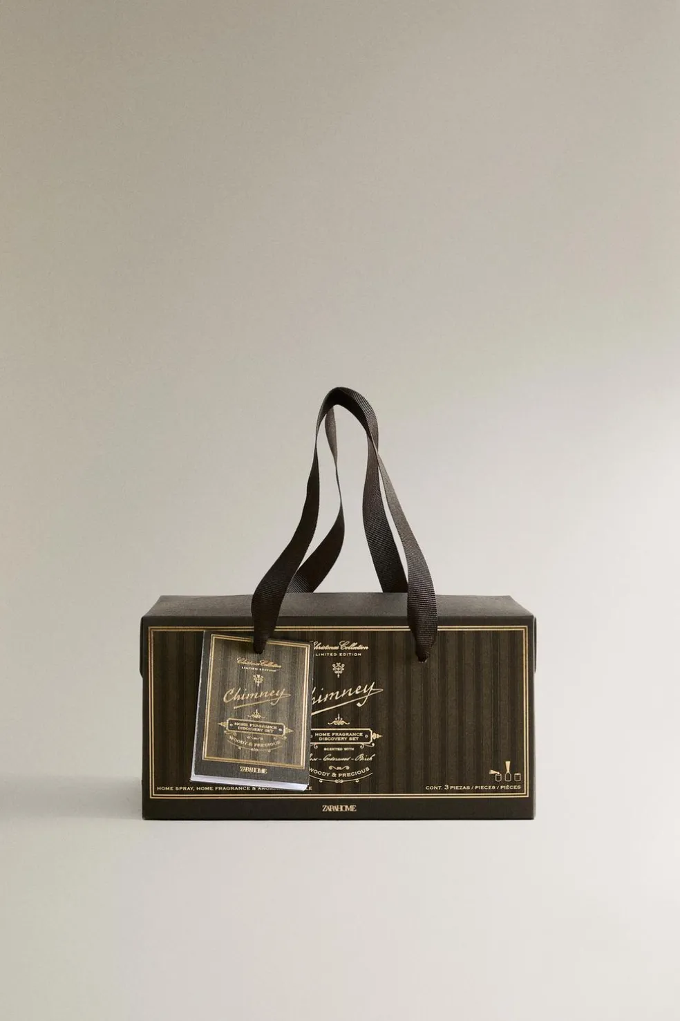 ZARA Fragrâncias Para Casa|Fragrâncias Para Casa^CONJUNTO DE PRESENTE CHIMNEY (CONJUNTO DE 3) Verde