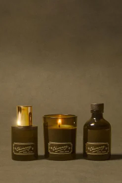 ZARA Fragrâncias Para Casa|Fragrâncias Para Casa^CONJUNTO DE PRESENTE CHIMNEY (CONJUNTO DE 3) Verde