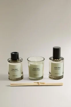 ZARA Fragrâncias Para Casa|Fragrâncias Para Casa^CONJUNTO DE PRESENTE POETIC MIND (CONJUNTO DE 3) Rosa-polvilhado