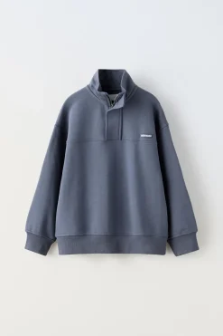 CONJUNTO DE SWEATSHIRT COM FECHO DE CORRER E CALÇAS-ZARA Best