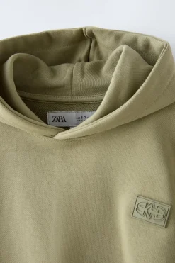 CONJUNTO DE SWEATSHIRT COM CAPUZ E JOGGER-ZARA Discount