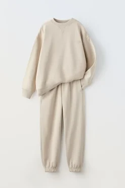 CONJUNTO DE SWEATSHIRT E CALÇAS-ZARA Best