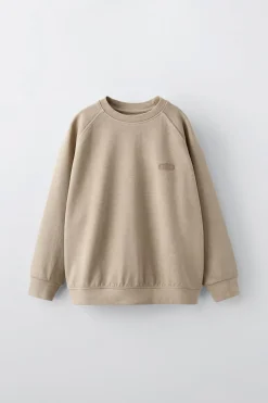 CONJUNTO DE SWEATSHIRT E CALÇAS INTERLOCK-ZARA Shop