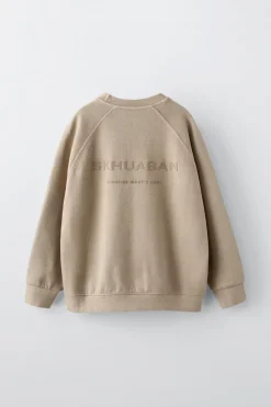 CONJUNTO DE SWEATSHIRT E CALÇAS INTERLOCK-ZARA Shop