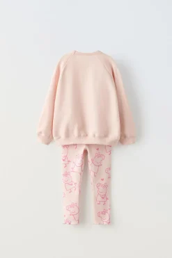 CONJUNTO DE SWEATSHIRT E LEGGINGS PEPPA PIG ™-ZARA Best