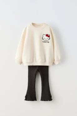 CONJUNTO DE SWEATSHIRT E LEGGINGS HELLO KITTY©-ZARA Best
