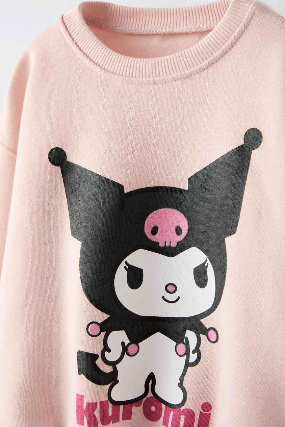 CONJUNTO DE SWEATSHIRT E LEGGINGS KUROMI © SANRIO-ZARA Flash Sale