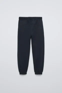 CONJUNTO DE SWEATSHIRT E JOGGER COM MENSAGEM BORDADA-ZARA Flash Sale