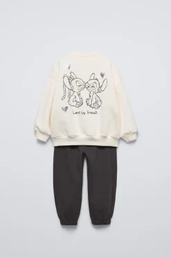 CONJUNTO DE SWEATSHIRT E CALÇAS LILO & STITCH © DISNEY-ZARA Best