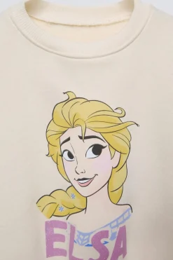 CONJUNTO DE SWEATSHIRT E LEGGINGS ELSA FROZEN © DISNEY-ZARA Store