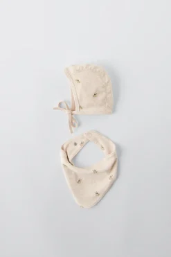 CONJUNTO DE TOUCA E BANDANA URSINHOS-ZARA Discount