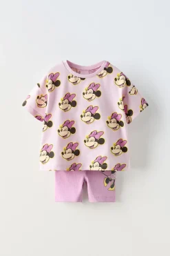 CONJUNTO DE T-SHIRT E LEGGINGS CICLISTA MINNIE MOUSE © DISNEY-ZARA Store
