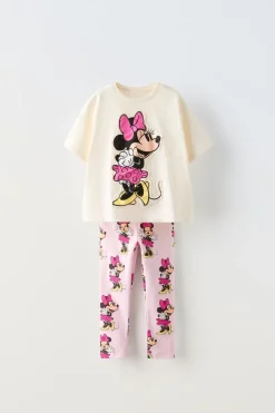 CONJUNTO DE T-SHIRT E LEGGINGS MINNIE MOUSE © DISNEY-ZARA Store
